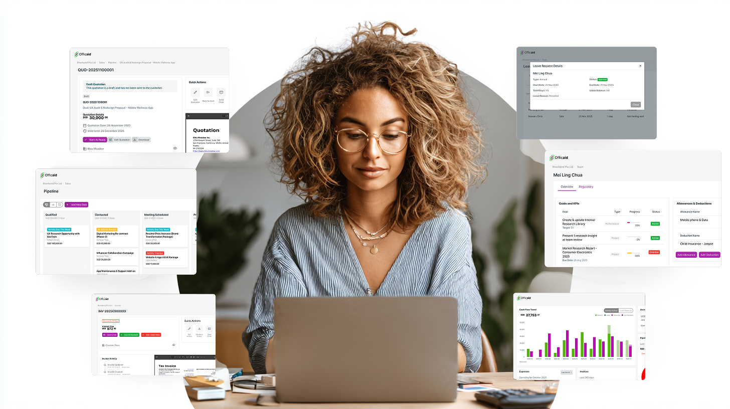 Juggling business tasks